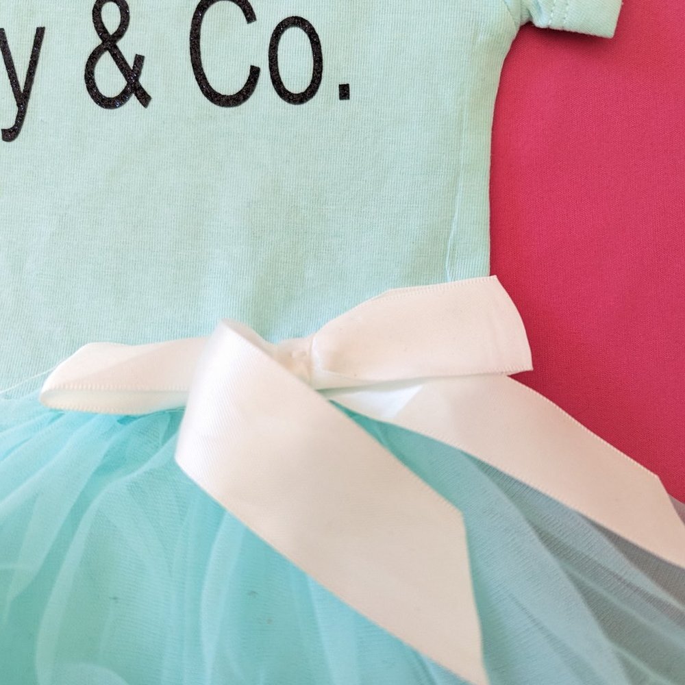 Baby Girl Tutu Bodysuit Dress Size 6-12M Baby & Co. NEW - Picture 4 of 6
